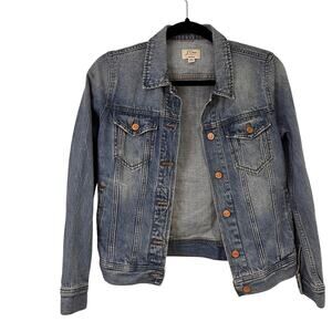 J. Crew Blue Medium Wash Jean Jacket Sz XS